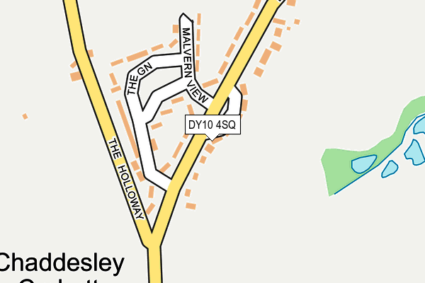 DY10 4SQ map - OS OpenMap – Local (Ordnance Survey)