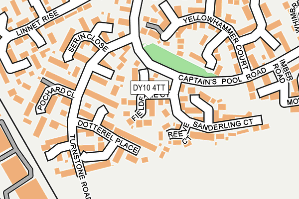 DY10 4TT map - OS OpenMap – Local (Ordnance Survey)