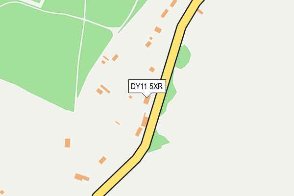 DY11 5XR map - OS OpenMap – Local (Ordnance Survey)