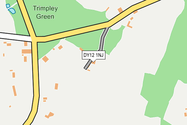 DY12 1NJ map - OS OpenMap – Local (Ordnance Survey)