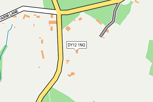 DY12 1NQ map - OS OpenMap – Local (Ordnance Survey)
