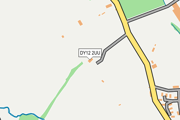 DY12 2UU map - OS OpenMap – Local (Ordnance Survey)