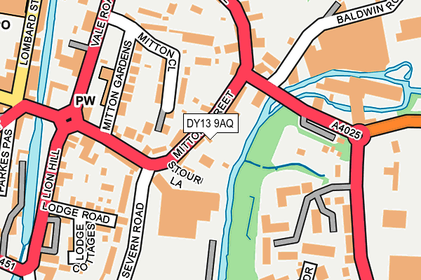 Map of LION LEISURE LIMITED at local scale