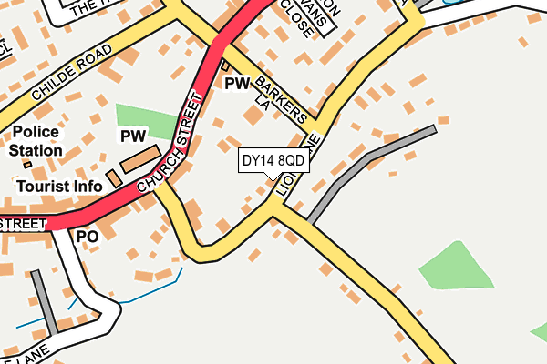 Map of S.H. CONTROLS LTD at local scale