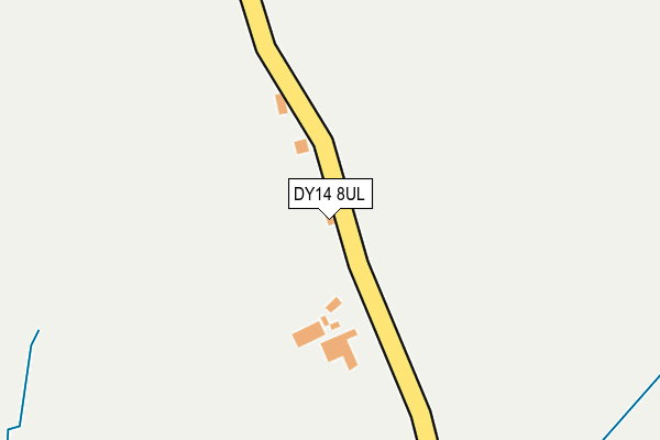DY14 8UL map - OS OpenMap – Local (Ordnance Survey)