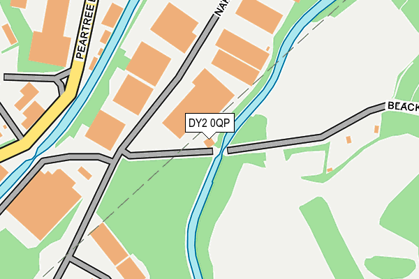 DY2 0QP map - OS OpenMap – Local (Ordnance Survey)