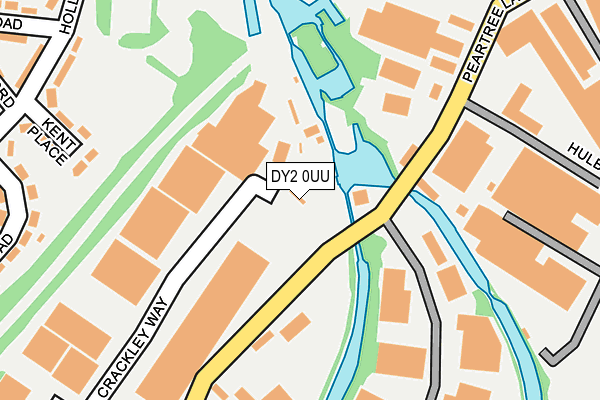 DY2 0UU map - OS OpenMap – Local (Ordnance Survey)