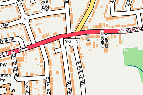 DY3 1JQ map - OS OpenMap – Local (Ordnance Survey)