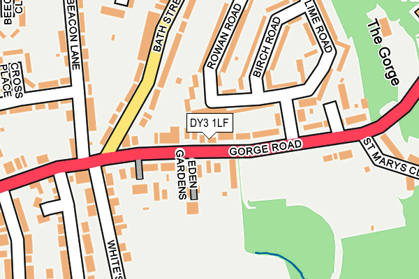 DY3 1LF map - OS OpenMap – Local (Ordnance Survey)