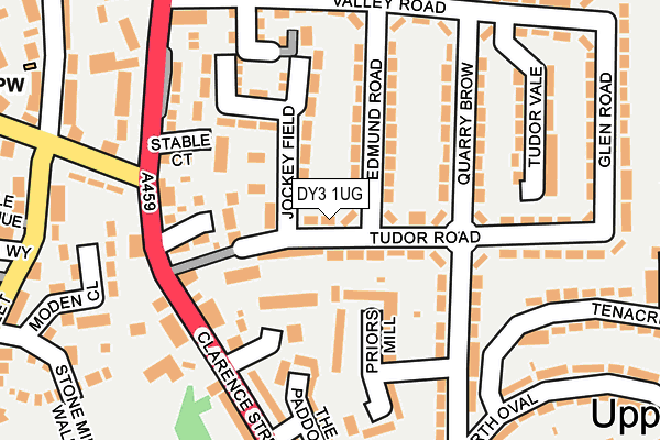 DY3 1UG map - OS OpenMap – Local (Ordnance Survey)