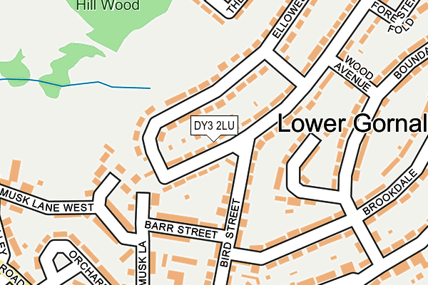 DY3 2LU map - OS OpenMap – Local (Ordnance Survey)