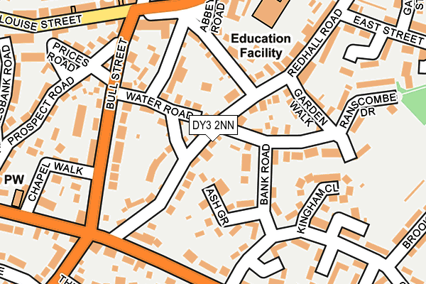 DY3 2NN map - OS OpenMap – Local (Ordnance Survey)