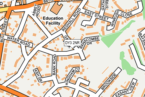 DY3 2NR map - OS OpenMap – Local (Ordnance Survey)