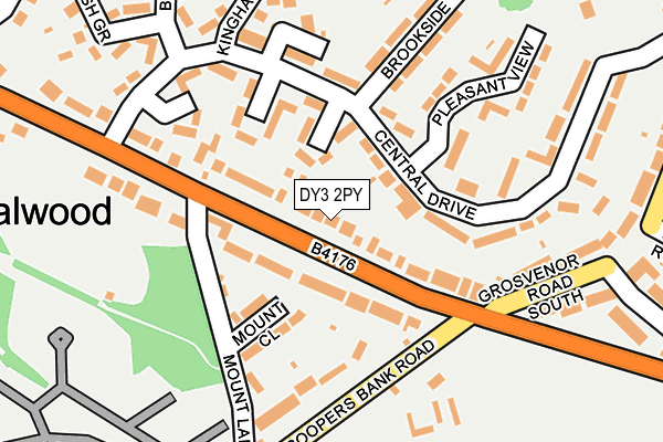 DY3 2PY map - OS OpenMap – Local (Ordnance Survey)