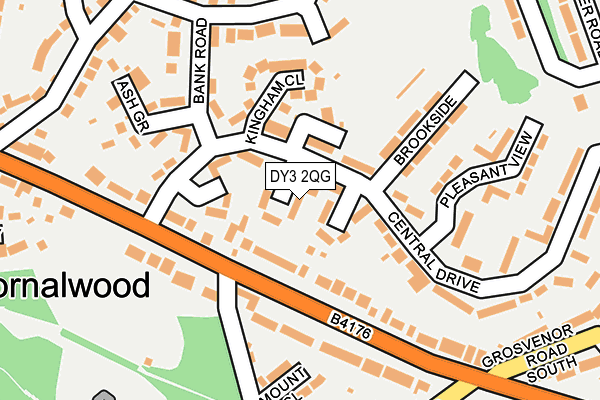 DY3 2QG map - OS OpenMap – Local (Ordnance Survey)