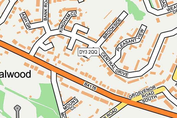DY3 2QQ map - OS OpenMap – Local (Ordnance Survey)