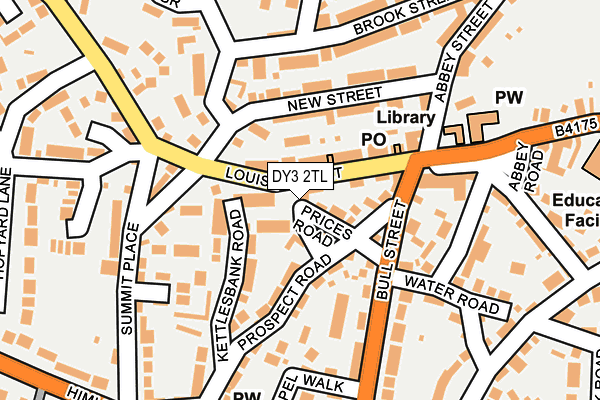 DY3 2TL map - OS OpenMap – Local (Ordnance Survey)
