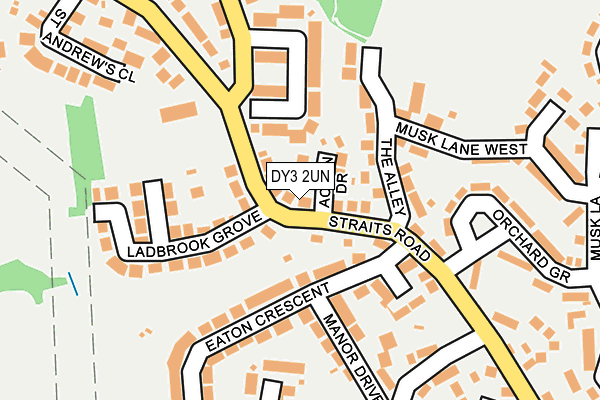 DY3 2UN map - OS OpenMap – Local (Ordnance Survey)