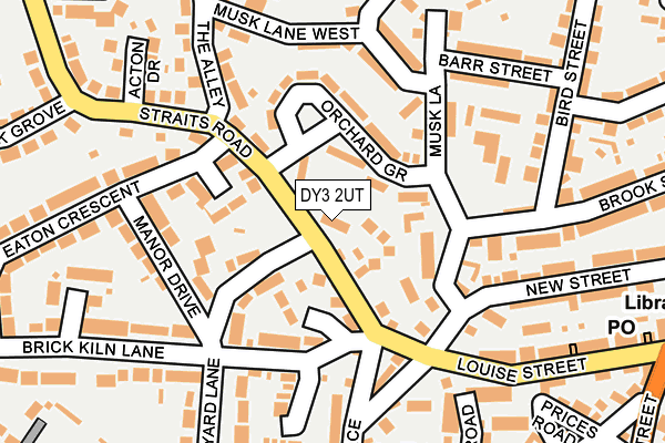 DY3 2UT map - OS OpenMap – Local (Ordnance Survey)