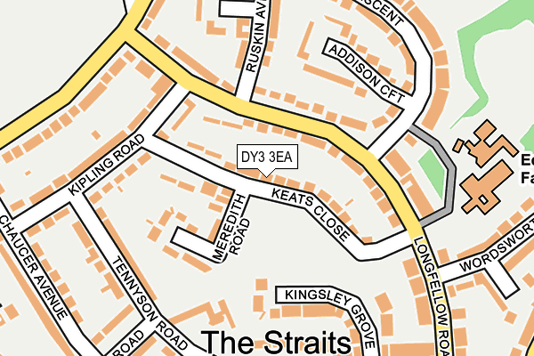 Map of BRADLEY ENGINEERING DESIGN & SERVICES LTD at local scale