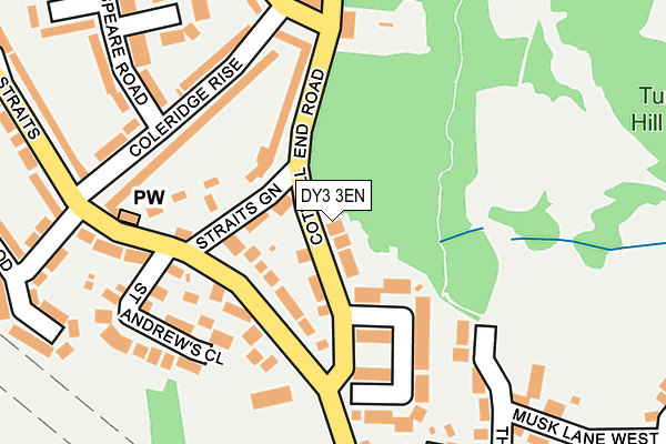 DY3 3EN map - OS OpenMap – Local (Ordnance Survey)