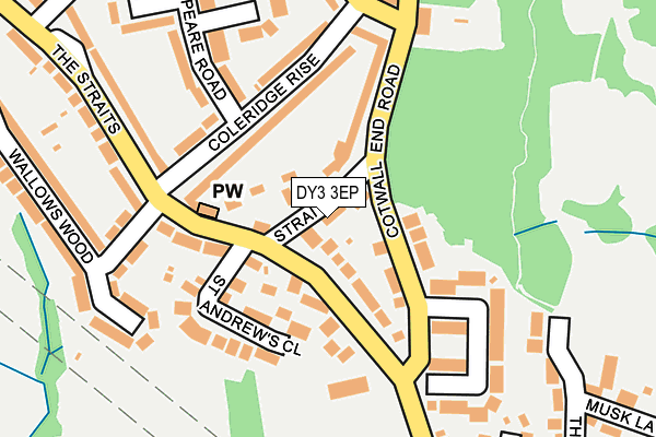 DY3 3EP map - OS OpenMap – Local (Ordnance Survey)