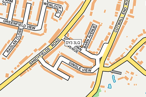 DY3 3LQ map - OS OpenMap – Local (Ordnance Survey)