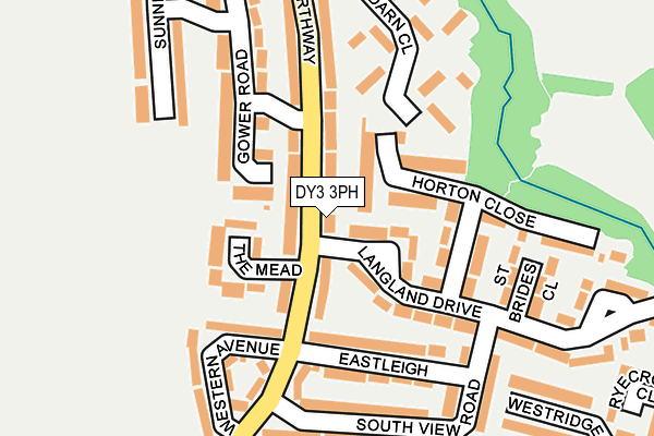 DY3 3PH map - OS OpenMap – Local (Ordnance Survey)