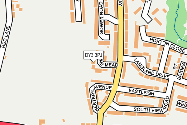 DY3 3PJ map - OS OpenMap – Local (Ordnance Survey)