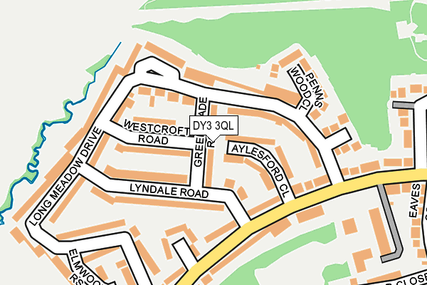 DY3 3QL map - OS OpenMap – Local (Ordnance Survey)