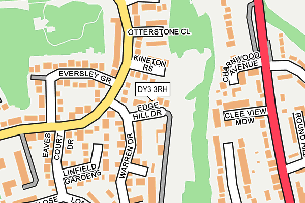 DY3 3RH map - OS OpenMap – Local (Ordnance Survey)