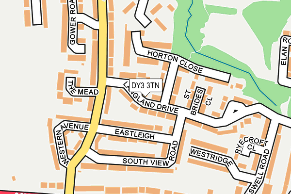 DY3 3TN map - OS OpenMap – Local (Ordnance Survey)