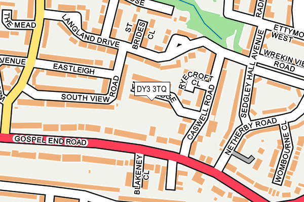 DY3 3TQ map - OS OpenMap – Local (Ordnance Survey)