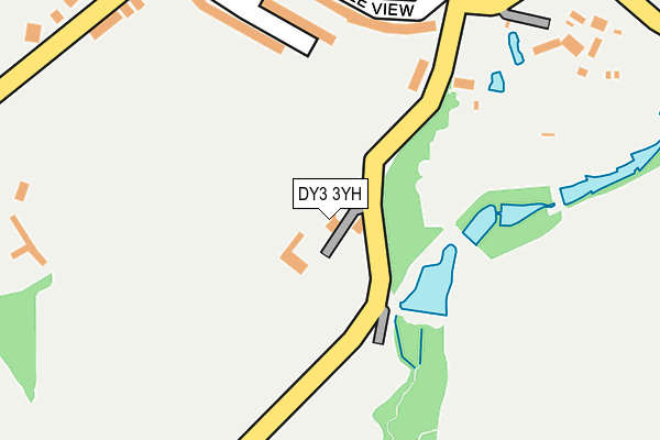 DY3 3YH map - OS OpenMap – Local (Ordnance Survey)