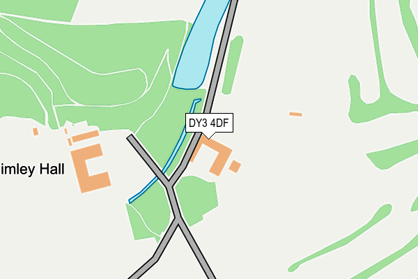DY3 4DF map - OS OpenMap – Local (Ordnance Survey)