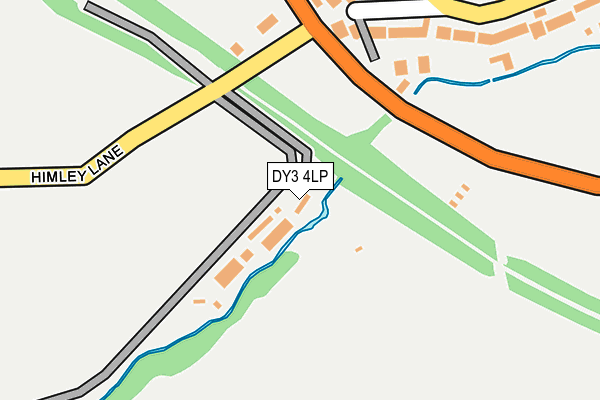DY3 4LP map - OS OpenMap – Local (Ordnance Survey)