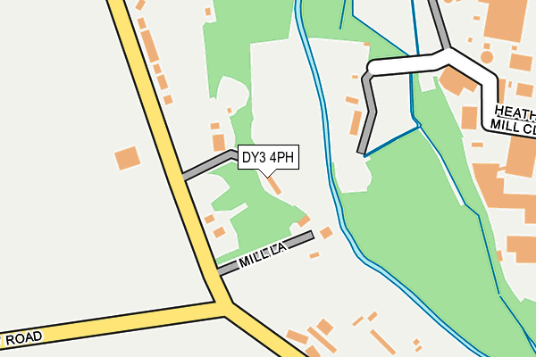 DY3 4PH map - OS OpenMap – Local (Ordnance Survey)