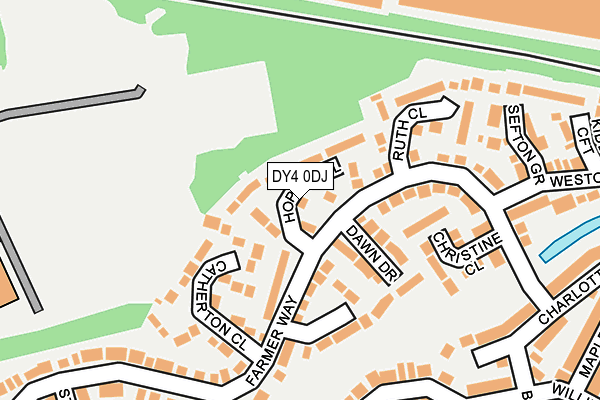 DY4 0DJ map - OS OpenMap – Local (Ordnance Survey)