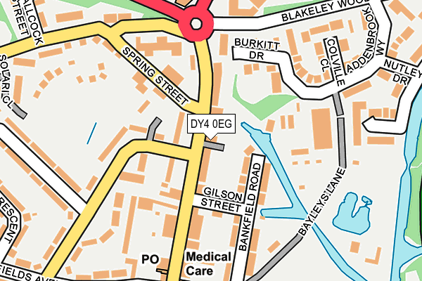DY4 0EG map - OS OpenMap – Local (Ordnance Survey)
