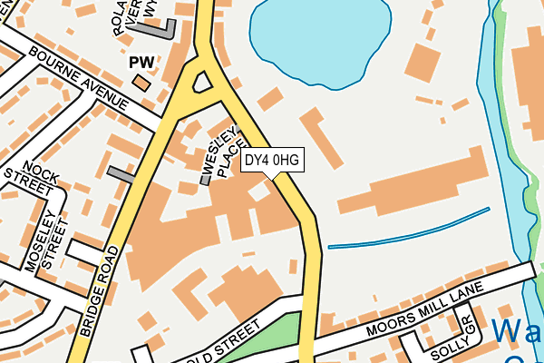 DY4 0HG map - OS OpenMap – Local (Ordnance Survey)