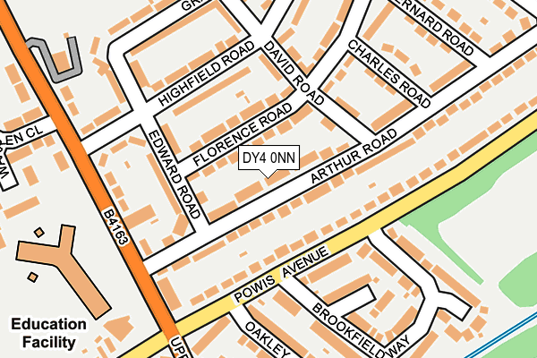 DY4 0NN map - OS OpenMap – Local (Ordnance Survey)