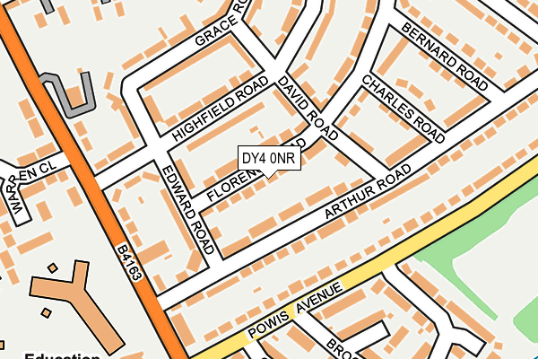 DY4 0NR map - OS OpenMap – Local (Ordnance Survey)
