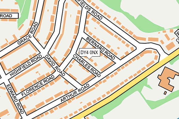 DY4 0NX map - OS OpenMap – Local (Ordnance Survey)