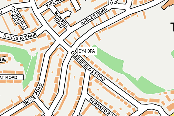DY4 0PA map - OS OpenMap – Local (Ordnance Survey)