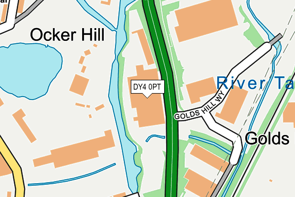 DY4 0PT map - OS OpenMap – Local (Ordnance Survey)