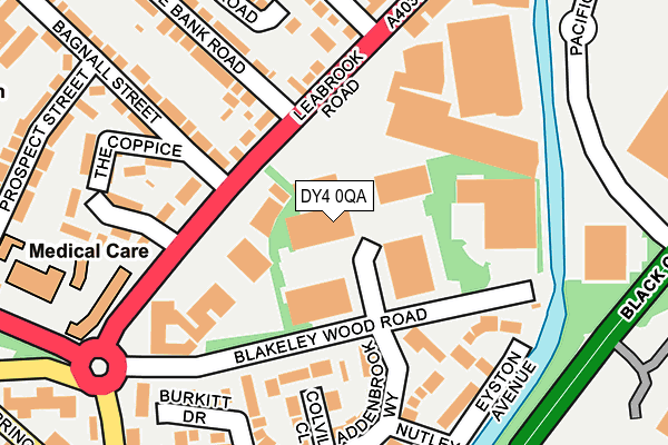 DY4 0QA map - OS OpenMap – Local (Ordnance Survey)