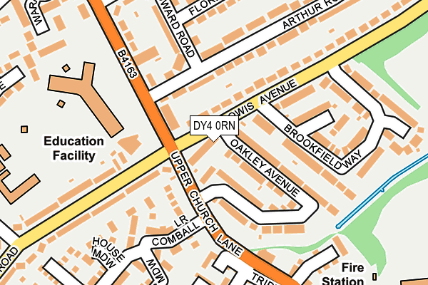 DY4 0RN map - OS OpenMap – Local (Ordnance Survey)