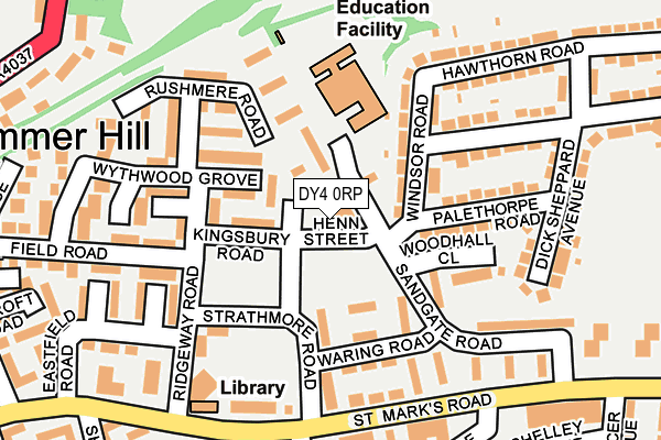 DY4 0RP map - OS OpenMap – Local (Ordnance Survey)