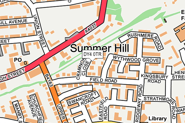 DY4 0TR map - OS OpenMap – Local (Ordnance Survey)