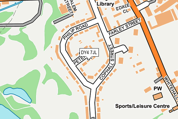 DY4 7JL map - OS OpenMap – Local (Ordnance Survey)